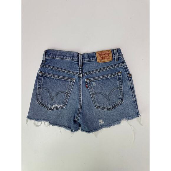 Levi's high rise 505 denim cutoff shorts - Picture 8 of 8